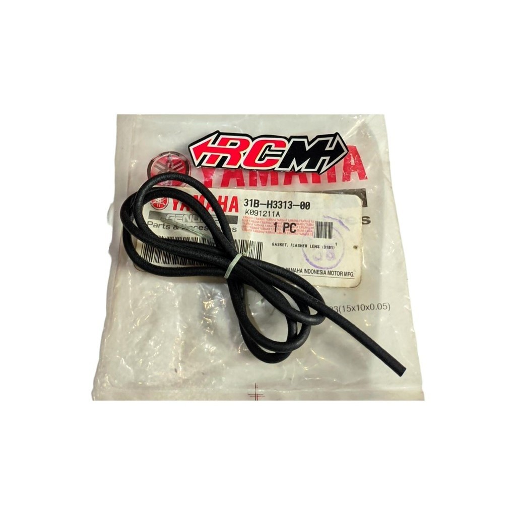 31B-H3313-00 GASKET FLASHER เลนส์ PAKING MIKA SEN FRONT VEGA FORCE ORIGINAL YAMAHA YGP ของแท้