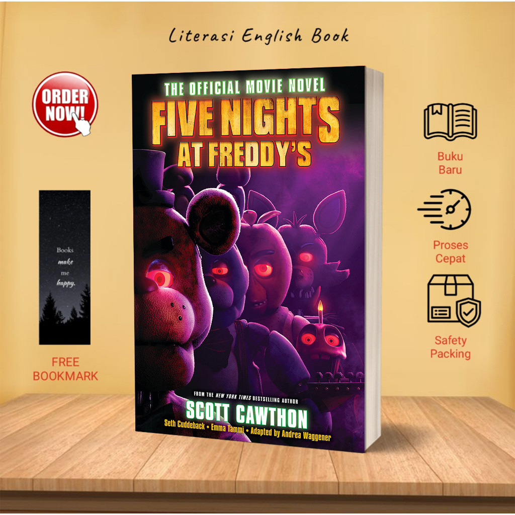 Five Nights at Freddys: The Official Movie Novel โดย Scott Cawthon (ภาษาอังกฤษ)