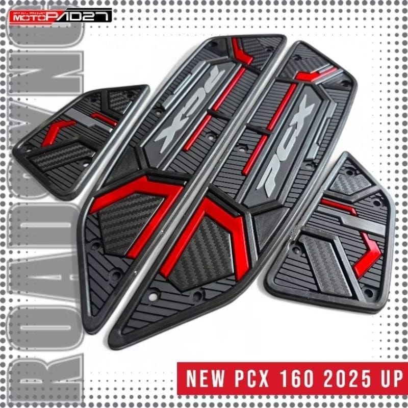 PCX 160 Roadsync 2025 Up Rubber V3 พรมมอเตอร์ไซค์