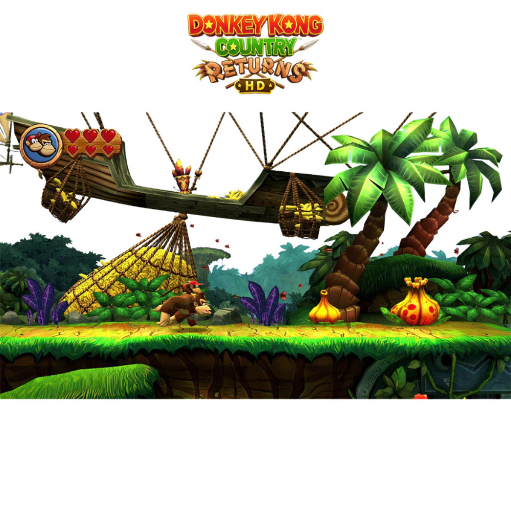 🎮มีส่งด่วน💨 NINTENDO SWITCH Donkey Kong Country Returns HD ตลับเกมส์ แผ่นเกมส์ มือหนึ่ง ของแท้