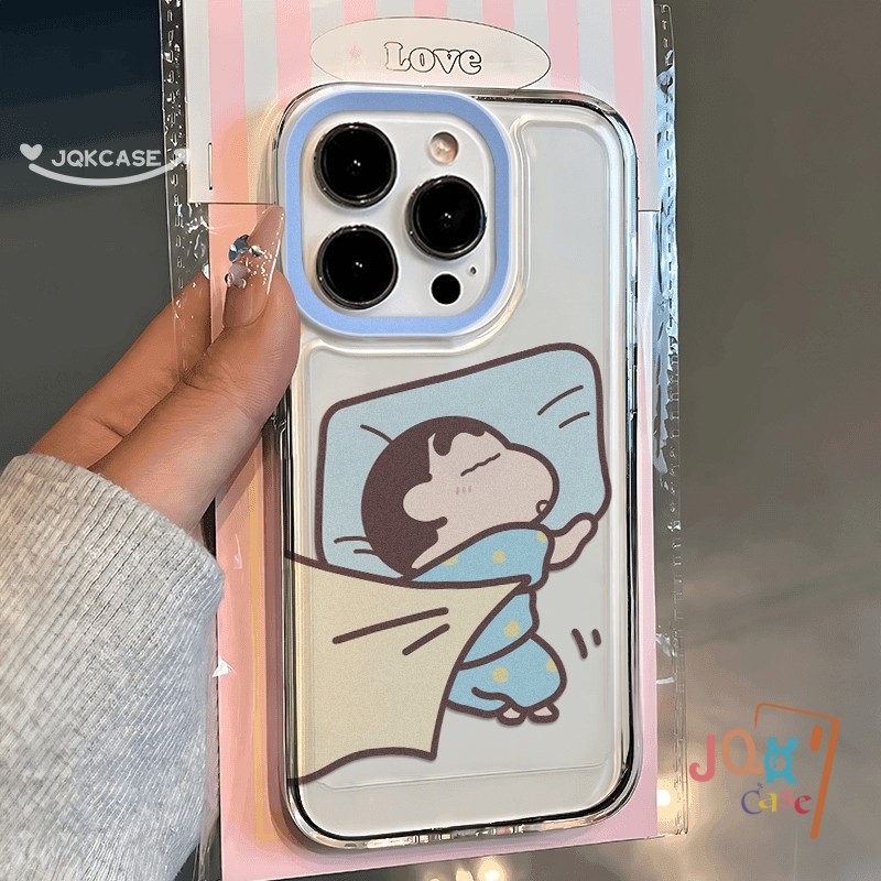 คู่รัก เคส ชินจัง สำหรับ Vivo Y50 Y30 Y51 Y31 Y21s Y30i รูปที่ 4