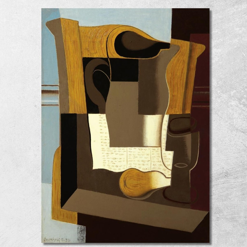 Le Broc Juan Gris, jgr40 ภาพพิมพ์บนผ้าใบแคนวาส
