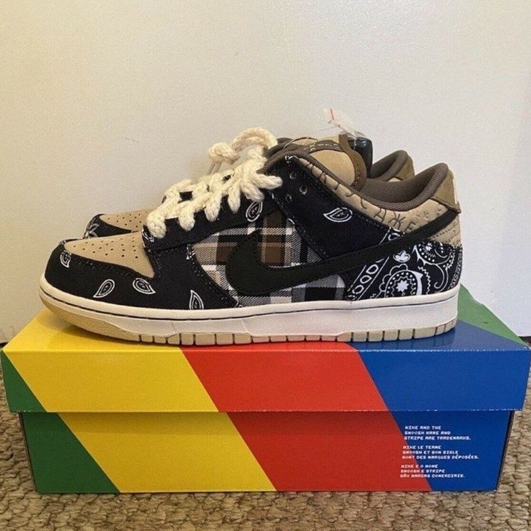 Nike SB DUNK LOW PRO QS CACTUS JACK X TRAVIS SCOTT PREMIUM