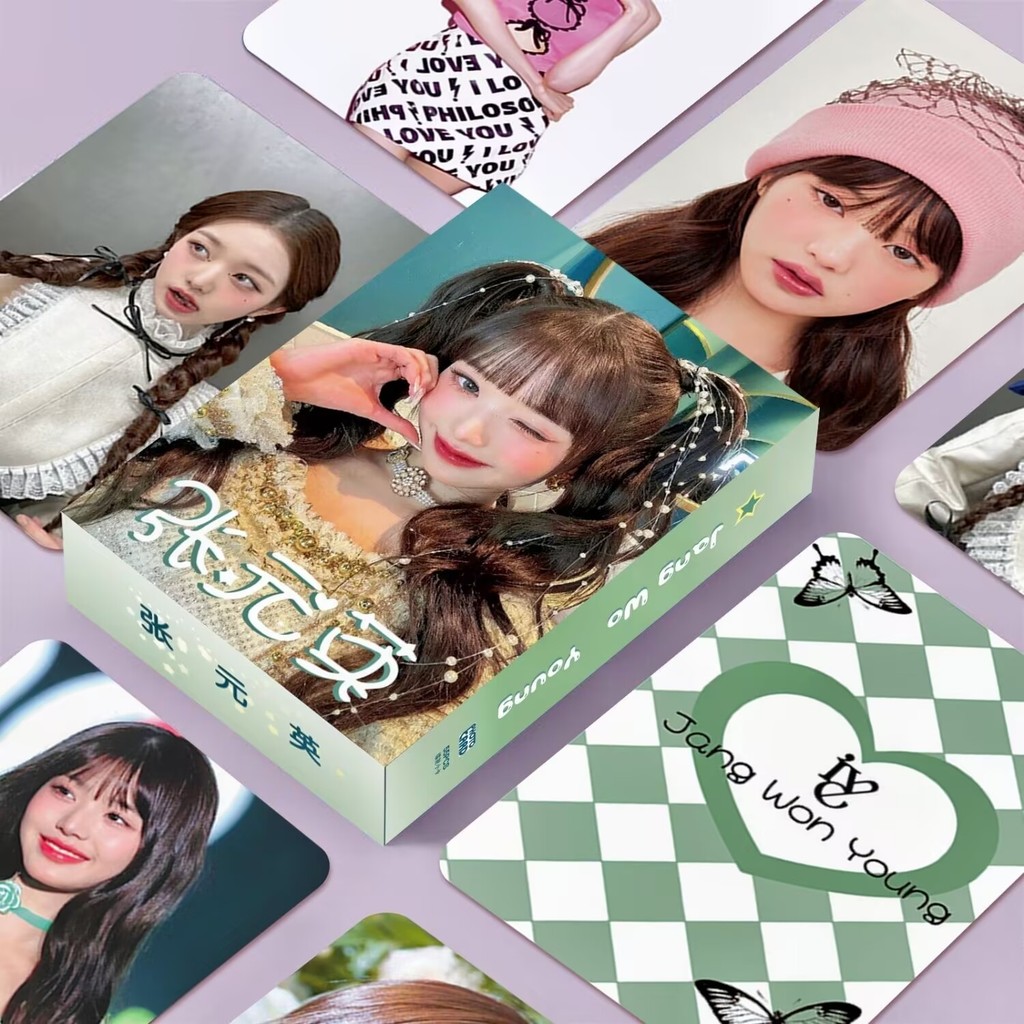 50-119pcs IVE SWITCH โฮโลแกรมเลเซอร์ Lomo การ์ด DIVE SCOUT 3rd FAN CLUB Photocards WONYOUNG SOLO YUJ