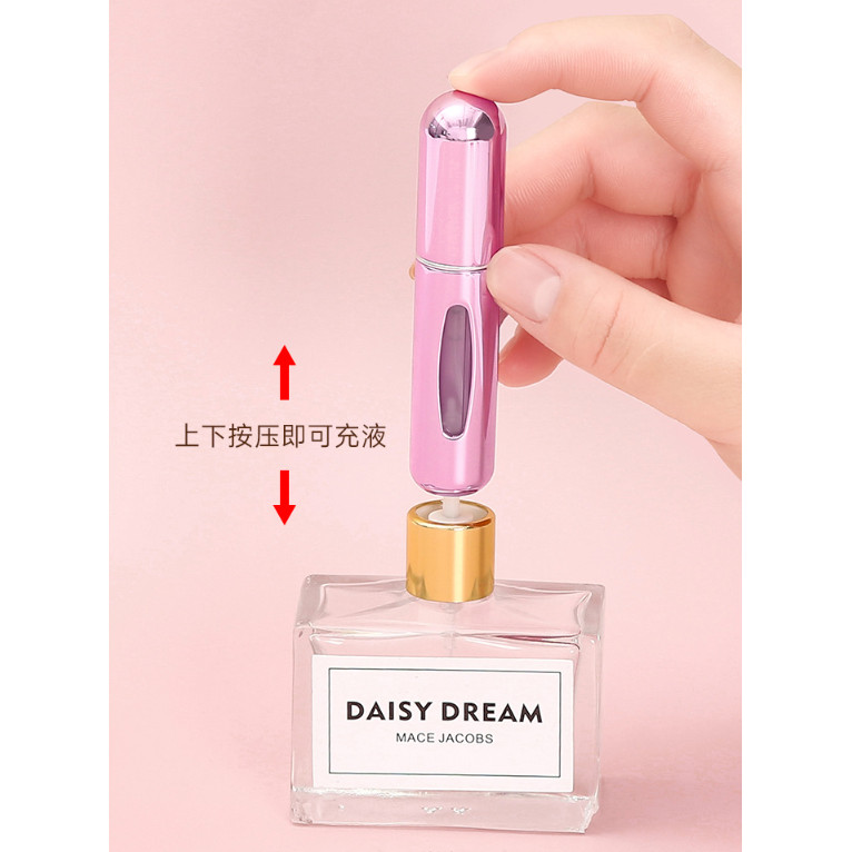 ขวดแบ่งน้ําหอมพกพา มี2สีให้เลือก ขาวและดำขวดน้ำหอมเปล่า  5 ML. พร้อมส่งจากไทย มีส่งด่วน ส่งไว