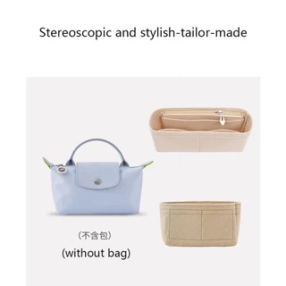 กระเป๋าผ้าสักหลาด สําหรับใส่อุปกรณ์เสริม Longchamp Mini CITY
