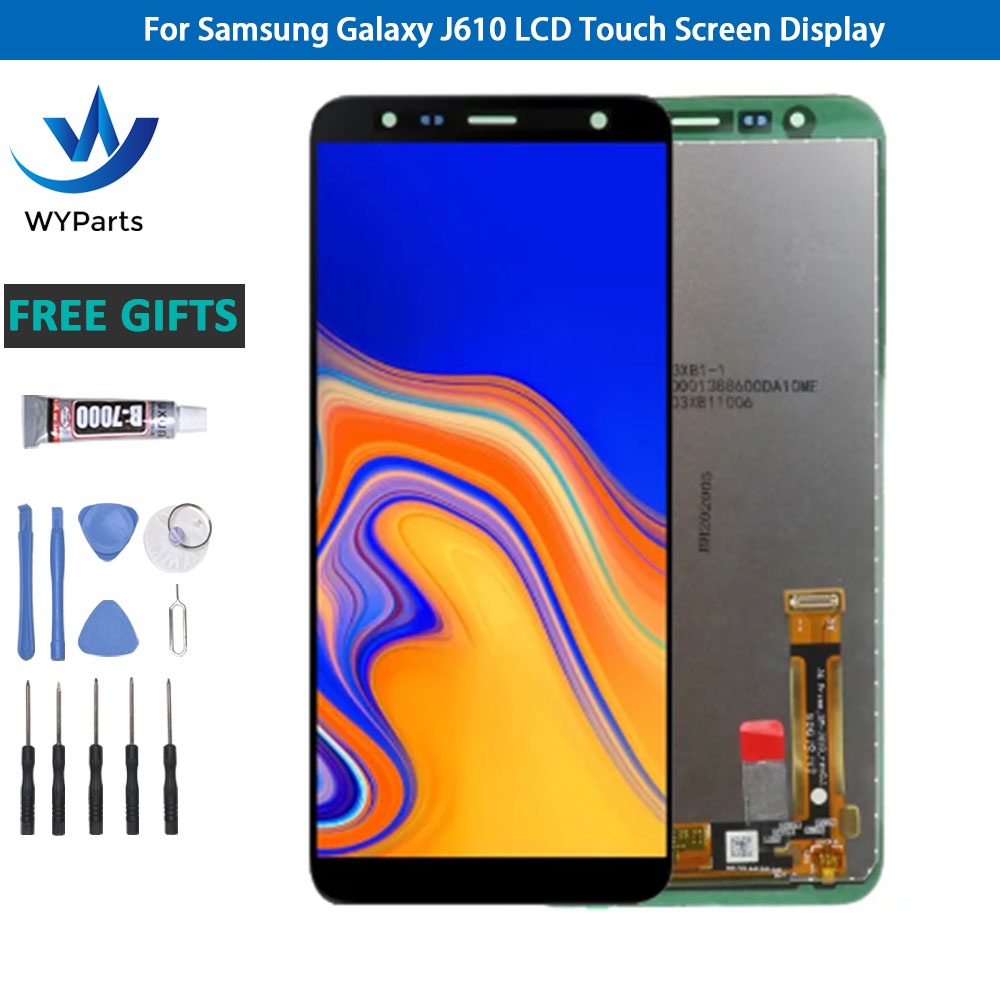 หน้าจอสัมผัส LCD สําหรับ Samsung Galaxy J6 Plus 2018 J610 J6 Prime J4+ 2018 J4 Plus J415 J415F J410