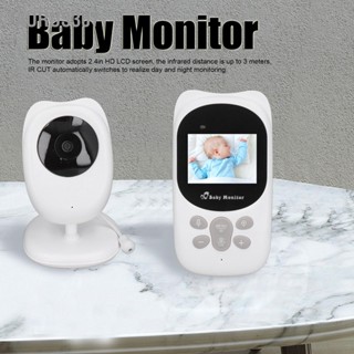 Taurus307 2.4in LCD Baby Monitor ไร้สาย Dual Way Intercom Monitoring กล้อง Night Vision 100-240V