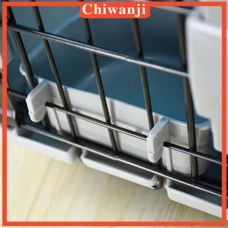 [Chiwanji] ชามใส่อาหาร แบบแขวน ทนทาน สําหรับสัตว์เลี้ยง สุนัข 10 ชิ้น