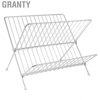 Granty Bowls Dishes Storage Rack  Dish Drainers Foldable  Grade Strong Bearing X Shaped for Kitchen Countertops