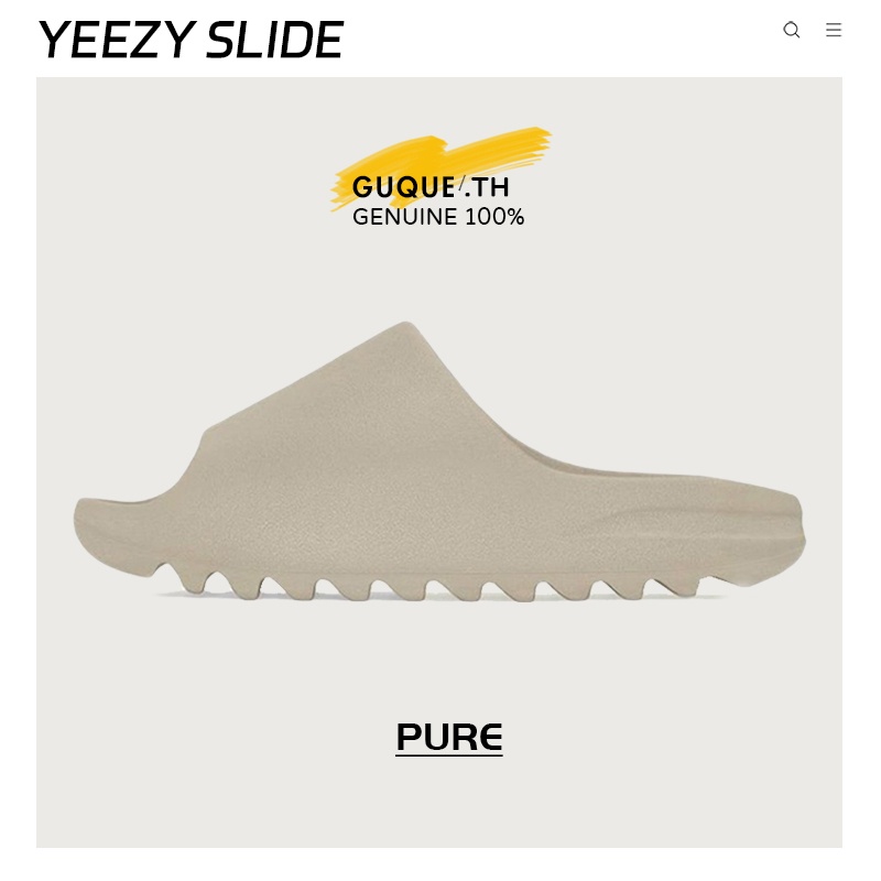 - แท้💯 - Adidas Yeezy Slide Pure Sandals 🚩