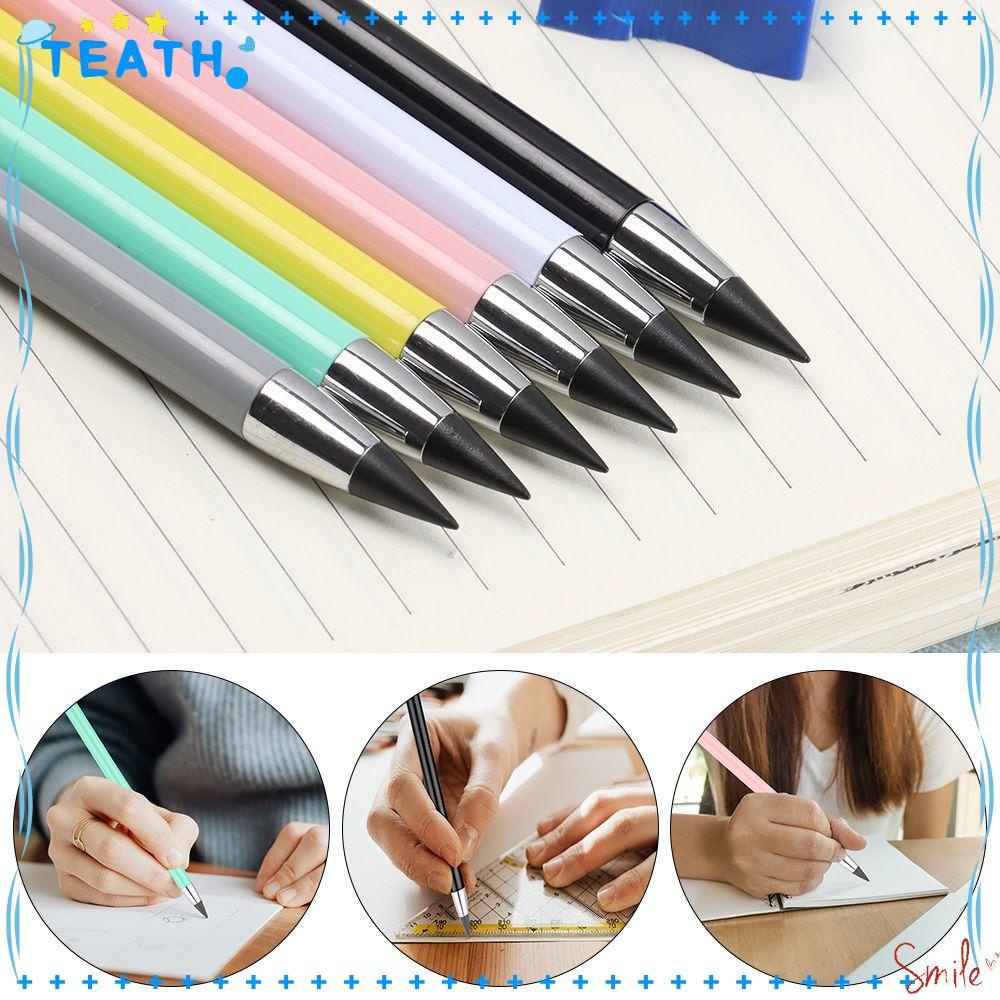 Teath ดินสอเครื่องเขียน ไร้หมึก ไม่ใช้หมึก สําหรับโรงเรียน สํานักงาน