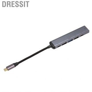 Dressit 6 In 1 USB C Hub Type To HD Multimedia Interface USB3.1 USB2.0 Adapter