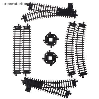 Tt บล็อกตัวต่อรางรถไฟ ทรงโค้ง ของเล่นสําหรับเด็ก
