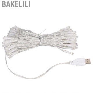 Bakelili 10m  String Light Indoor Outdoor Plug in for Christmas Patio Garden Multicolor