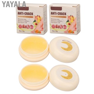 Yayala 2pcs 0.5oz Foot Care Balm Cracked Heel Moisturizing