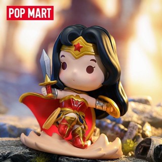 [พร้อมส่ง] ของแท้ ของเล่นฟิกเกอร์ Popmart DC Justice League Series Mystery Box ของขวัญ สําหรับตกแต่งบ้าน