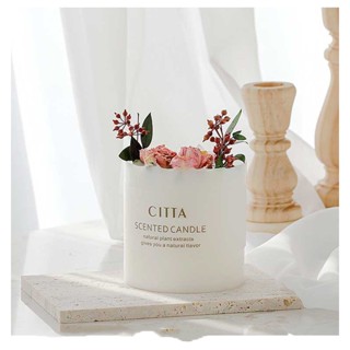 【Frogprince1】CITTA Scented Candle เทียนหอมกลิ่นฤดูกาลต่างๆ ไม่จุดก็หอม ยิ่งจุดยิ่มหอม