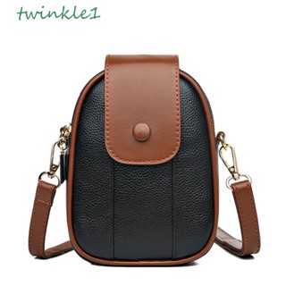 Twinkle1 กระเป๋าใส่โทรศัพท์ หนัง PU ขนาดเล็ก หรูหรา สําหรับผู้หญิง