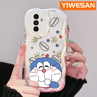 เคสโทรศัพท์มือถือ ซิลิโคนนุ่ม ใส กันกระแทก ลายการ์ตูนโดราเอมอน สําหรับ Samsung galaxy A13 A13 5G A04s A14