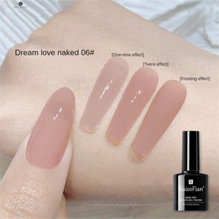 10ml Milky Jelly สีขาวเจล Soak Off เจลทาเล็บเล็บ ICE Nude Series Jelly Nude GEL โปร่งแสง Manicuring Uv LED TECH3