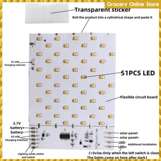 [Wishshopelxl] บอร์ดวงจรควบคุมไฟ LED 51 ดวง แบบพกพา พับได้ ใช้งานง่าย สําหรับควบคุม PC Garden