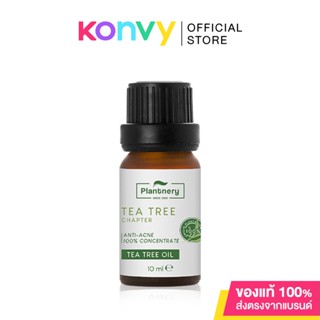 Plantnery Tea Tree  Oil Concentrate 10ml แพลนท์เนอรี่ น้ำมันที ทรีเข้มข้น สำหรับแต้มสิว.