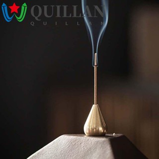 Quillan กระถางธูปทองเหลือง ป้องกันการเกิดออกซิเดชั่น สําหรับตกแต่งบ้าน