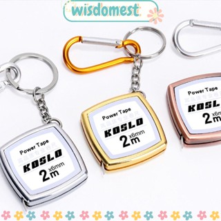 WISDOMEST ไม้บรรทัดตวง ขนาดเล็ก พับเก็บได้ ยาว 2 เมตร สําหรับครัวเรือน