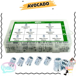 Avocarr เม็ดมีดกลึง เหล็กคาร์บอน ชุบสังกะสี สีขาว สําหรับไม้ เฟอร์นิเจอร์ 190 ชิ้น