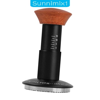 [Sunnimix1] อุปกรณ์บดกาแฟ เอสเปรสโซ่ ด้ามจับไม้ แบบมืออาชีพ