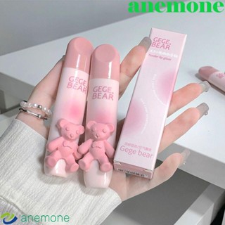 Anemone ลิปสติก ลิปกลอส เนื้อลิขวิด ไม่เหนียวติด ติดทนนาน 6 สี สไตล์เกาหลี