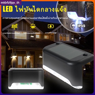 ไฟ LED แสงสีเหลืองไฟบันไดค่าไฟบาทไฟติดบันไดติดบันไดโซล่าเซลล์