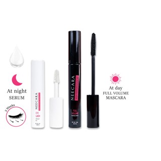 NEE CARA EYELASH SET SERUM/MASCARA #N192 : neecara นีคาร่า มาสคาร่า บำรุงขนตา  x 1 ชิ้น                 @abcmall