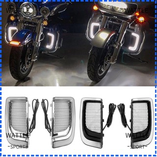 Wattle ไฟหน้ารถจักรยานยนต์ Led สําหรับ Harley