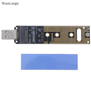 [RiseLarge] อะแดปเตอร์การ์ดแปลงภายใน M.2 NVME SSD เป็น USB 3.1 PCI-E เป็น USB-A 3.0 SSD
 ใหม่