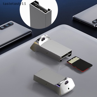 Ta อะแดปเตอร์การ์ดรีดเดอร์ Usb 2.0 อะลูมิเนียม ขนาดเล็ก สําหรับคอมพิวเตอร์ แล็ปท็อป TF Micro Sd Pc