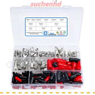 Suchenhd หางปลาทองแดง AWG 4 6 8 10 240 ชิ้น พร้อมหางปลา SC 120 ชิ้น