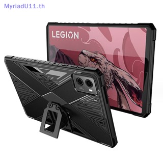 Myriadu เคสแท็บเล็ต TPU แบบนิ่ม กันกระแทก มีขาตั้ง สําหรับ Lenovo Legion Y700 2nd Gen 2023