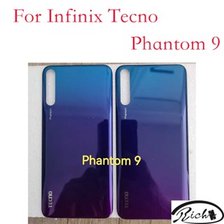 ฝาครอบแบตเตอรี่ด้านหลัง สําหรับ Infinix Tecno Phantom 9 Phantom9 1 ชิ้น