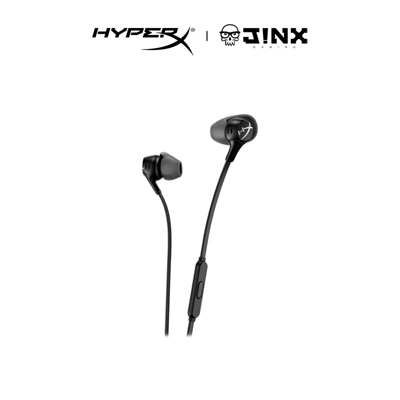 HyperX Cloud Earbuds II BLACK หูฟังเกมมิ่ง - ประกันศูนย์ 2 ปี