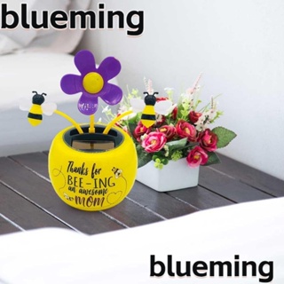 Blueming2 แดชบอร์ด รูปดอกไม้เต้นรํา พลังงานแสงอาทิตย์ น่ารัก สําหรับตกแต่งบ้าน รถยนต์