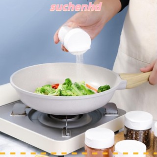 Suchenhd กล่องปรุงรส กระปุกซีลใส พลาสติก กันความชื้น เทพริกไทย เทเครื่องปรุง ห้องครัว