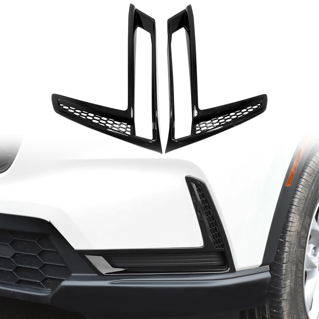 ฝาครอบไฟตัดหมอก พลาสติก ABS สําหรับ Honda CR-V CRV 2023 2024 2 ชิ้น