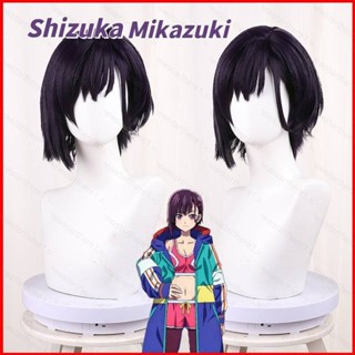 Ere1 Mikazuki Shizuka วิกผมคอสเพลย์ อนิเมะ Zom 100: ทรงบักเก็ต สําหรับผู้หญิง