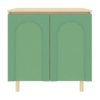 Koncept furniture ตู้เตี้ย รุ่น Bingsoo สีไม้อ่อน (80x45x80 ซม.)