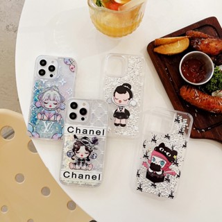 เคสโทรศัพท์มือถือ ลายการ์ตูนเจ้าหญิงเรืองแสง สําหรับ iPhone 14 13 12 11 Pro Max