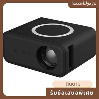 โปรเจคเตอร์ไร้สาย WiFi Mini YT300 LED 20X240 ปลั๊ก US 1 ชุด