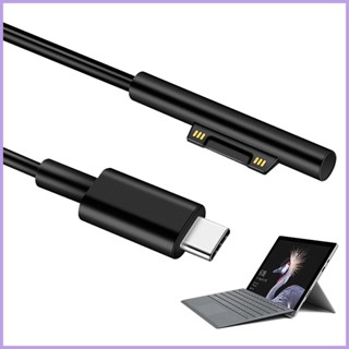 อะแดปเตอร์แปลงสายชาร์จ USB Type C PD 15V สําหรับ Surfaces goth goth