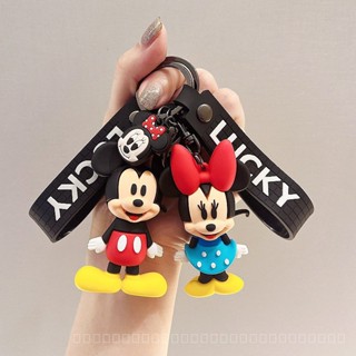 0830YWJJ Mickey Mouse Mickey Cute Doll Key Chain Car Couple Key Pendants Cartoon Bag Small Ornaments Keychain Comic  Garage Kit  Animation  B5KC